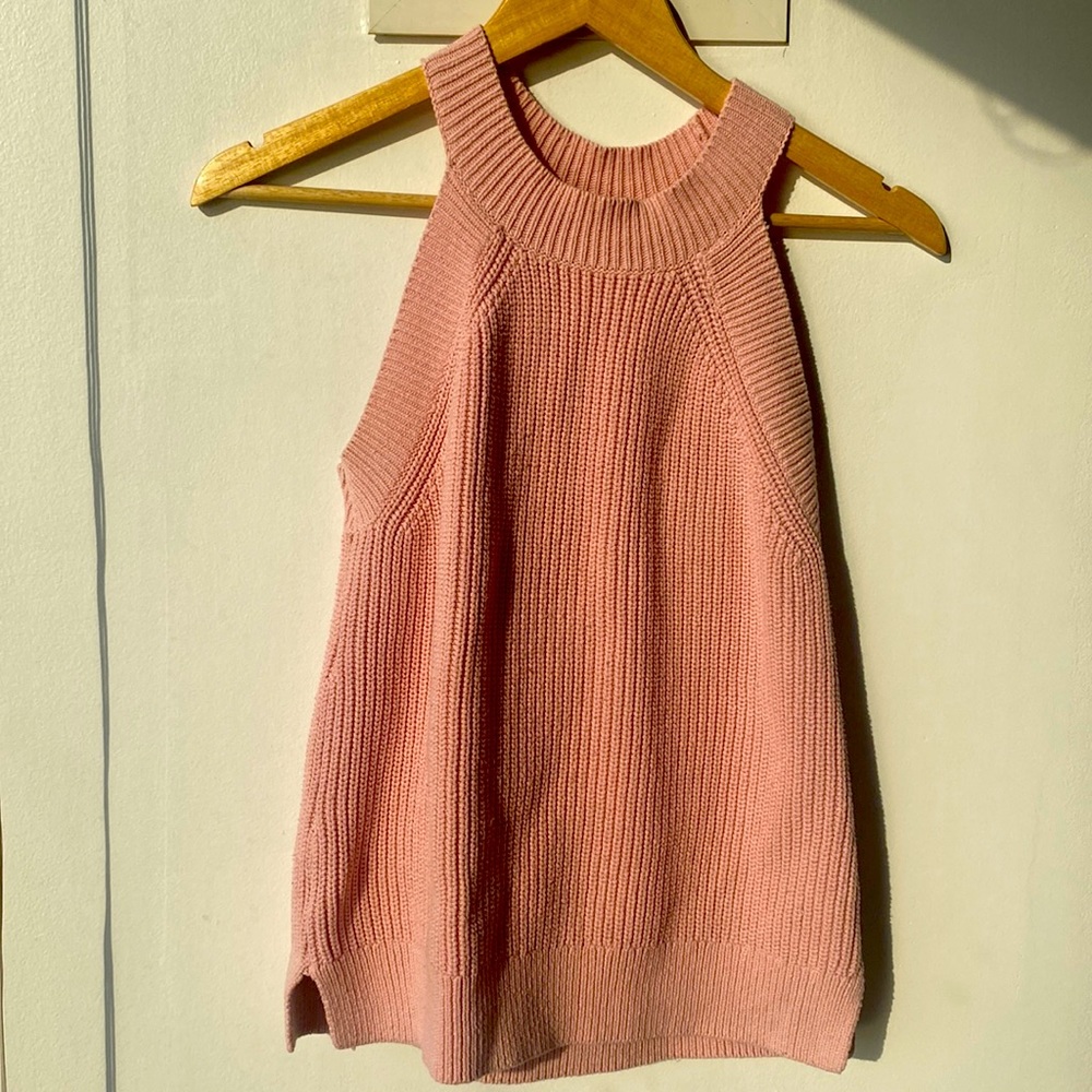 Knit sleeveless top